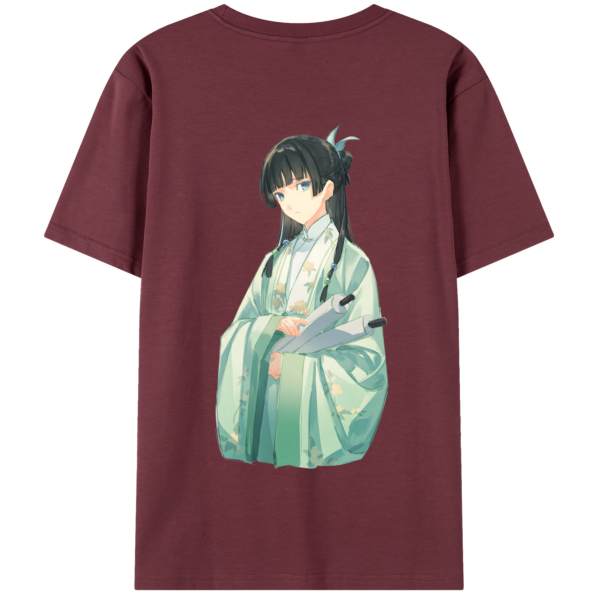 （画像用） 薬屋のひとりごと The Apothecary Diaries 綿100％半袖Tシャツ（背面プリント）